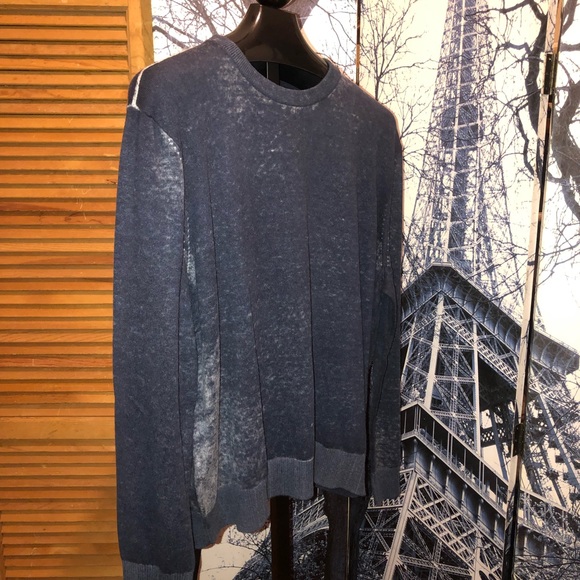 Mills Supply Men’s Crew Neck Sweater - Picture 2 of 9